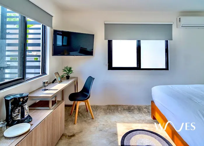 4 Bedroom Spacious Exclusive Townhouse With Private Rooftop And Pool Navio By Waves Tulum