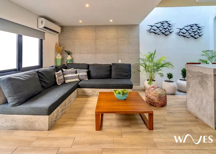 4 Bedroom Spacious Exclusive Townhouse With Private Rooftop And Pool Navio By Waves * Tulum