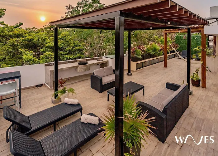 4 Bedroom Spacious Exclusive Townhouse With Private Rooftop And Pool Navio By Waves * Tulum